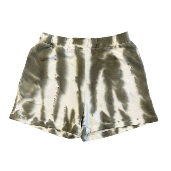 Sanctuary Sunsoaker Tie Dye Women’s Pull On Shorts Organic‎ Green Size XS Soft - Picture 1 of 3
